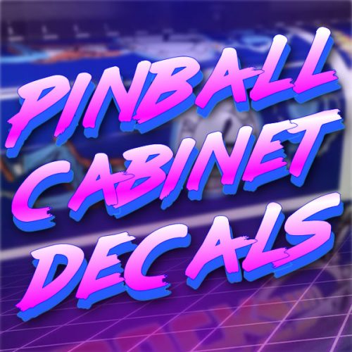 Pinball Cabinet Decals