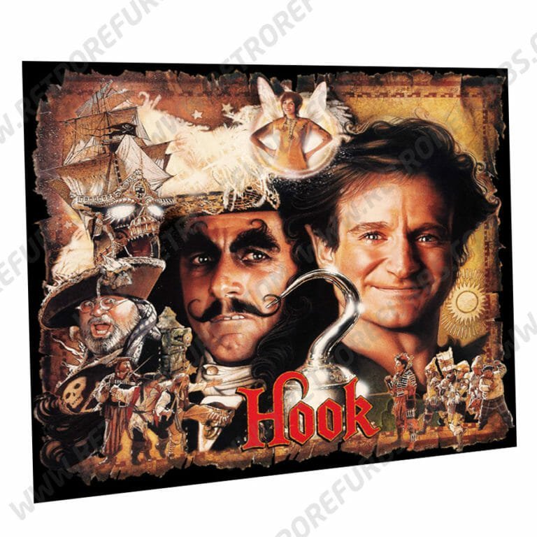 Hook Pinball Decals Retro Refurbs