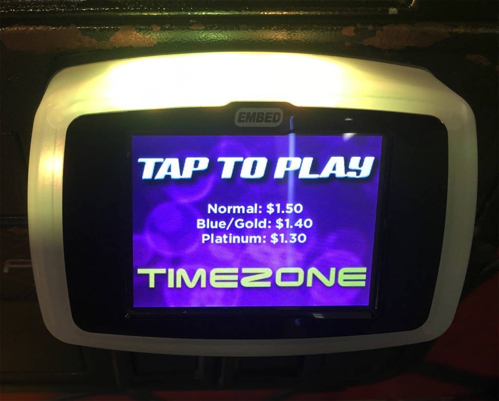 The City Square pinball is cheaper than at other Timezone locations