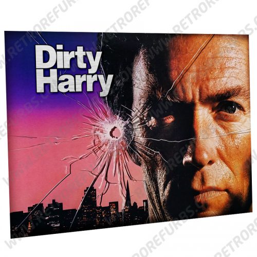 Dirty Harry Eastwood Alternate Pinball Translite Alternative Flipper Backglass