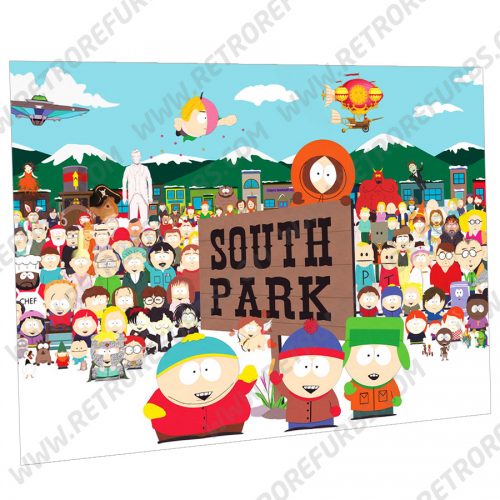 South Park Show Alternate Pinball Translite Alternative Flipper Backglass