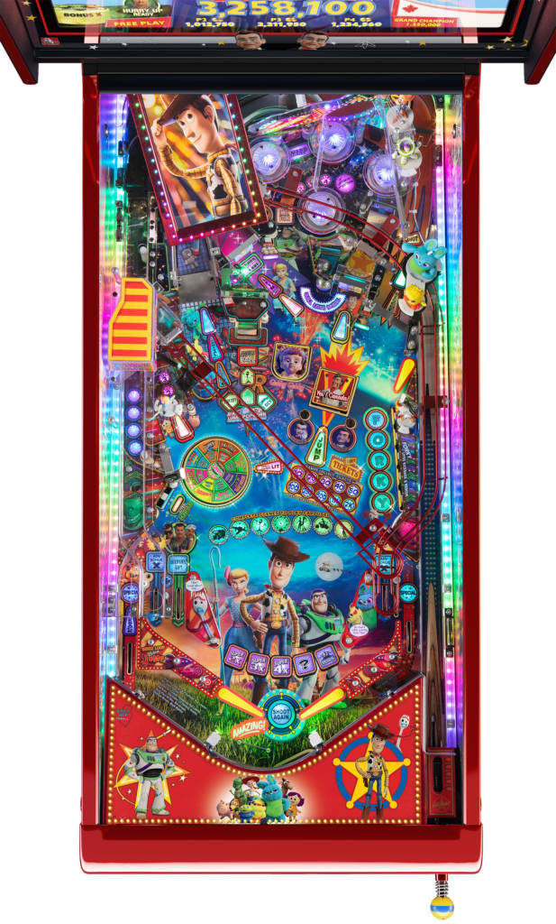 The Collector's Edition playfield