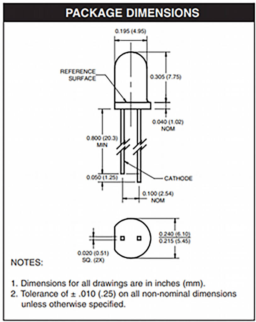 IR Transmitter specifications