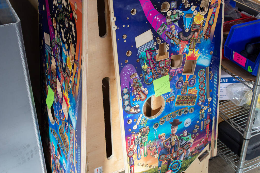 These Toy Story 4 playfields didn't make the grade