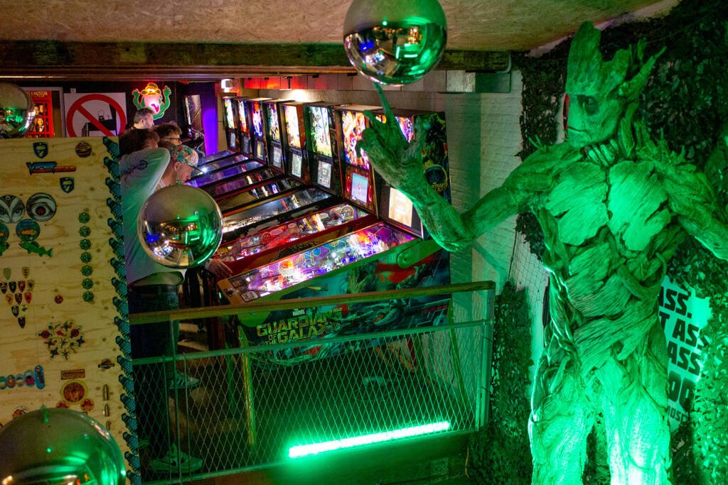 When you have a Guardians of the Galaxy pinball, you need a Groot to go with it