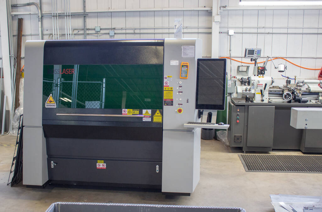 The powerful laser cutter and lathe