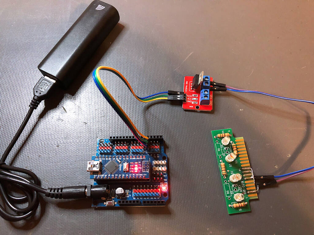 Using a power module to drive more current than the Nano clone can supply