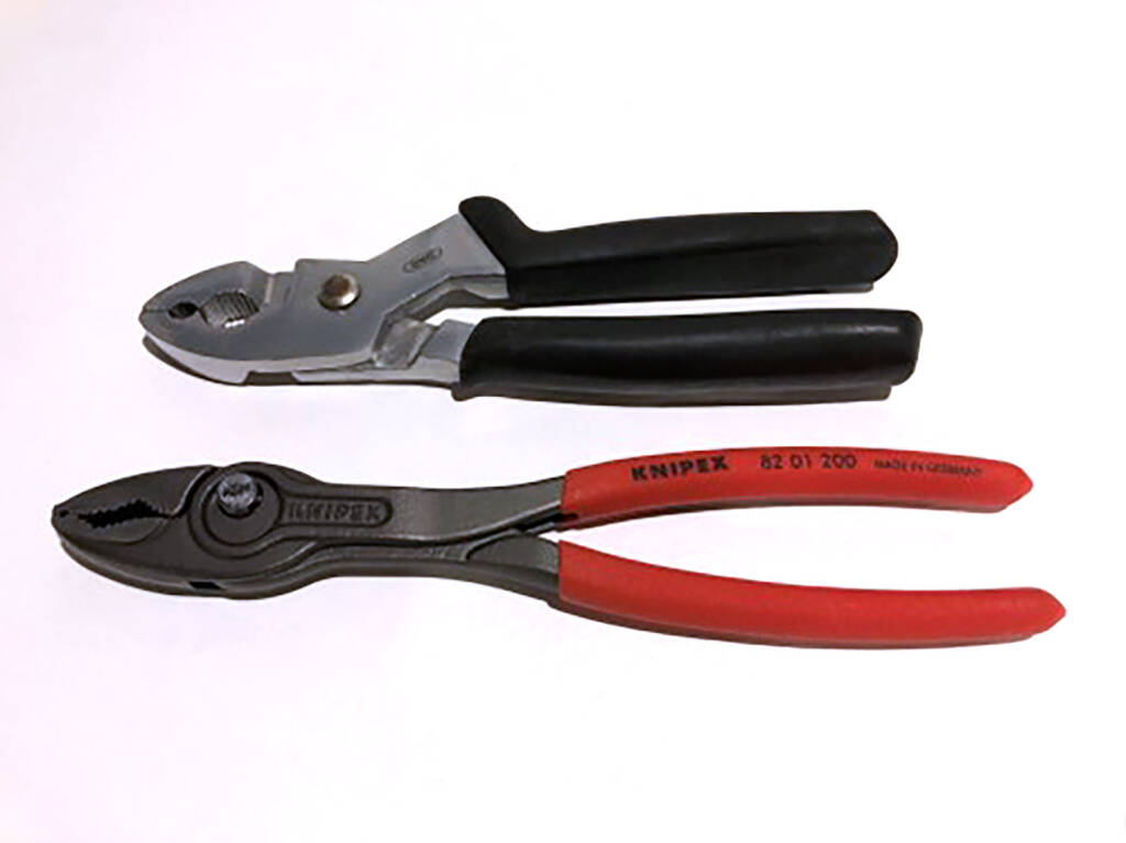 The old OXO and new Knipex pliers