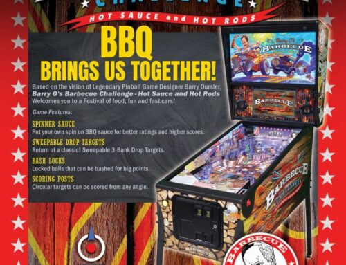 American Pinball reveals new game: Barry O’s Barbecue Challenge