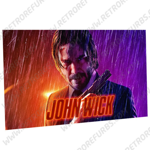 John Wick Alternate Pinball Translite Flipper Backglass Display for Stern