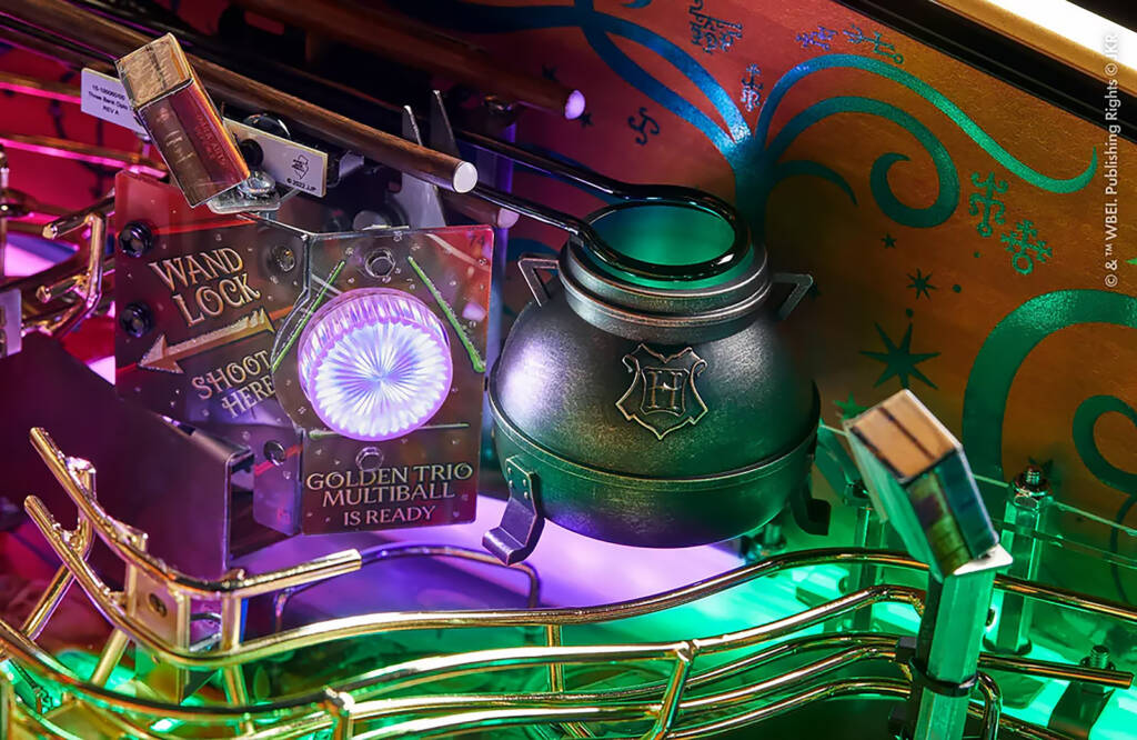 The potion cauldron