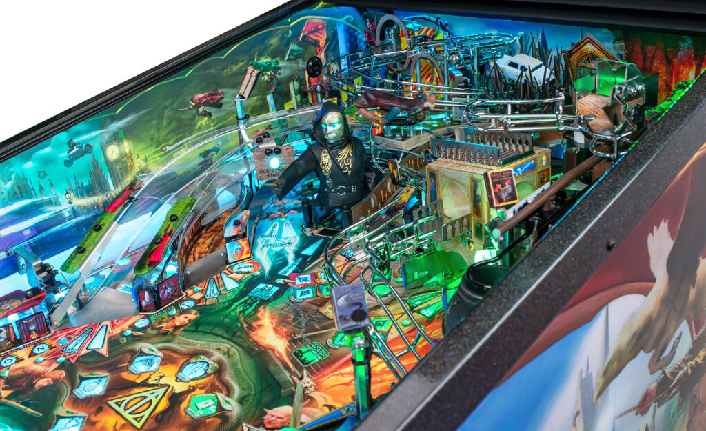 A wider view of the playfield
