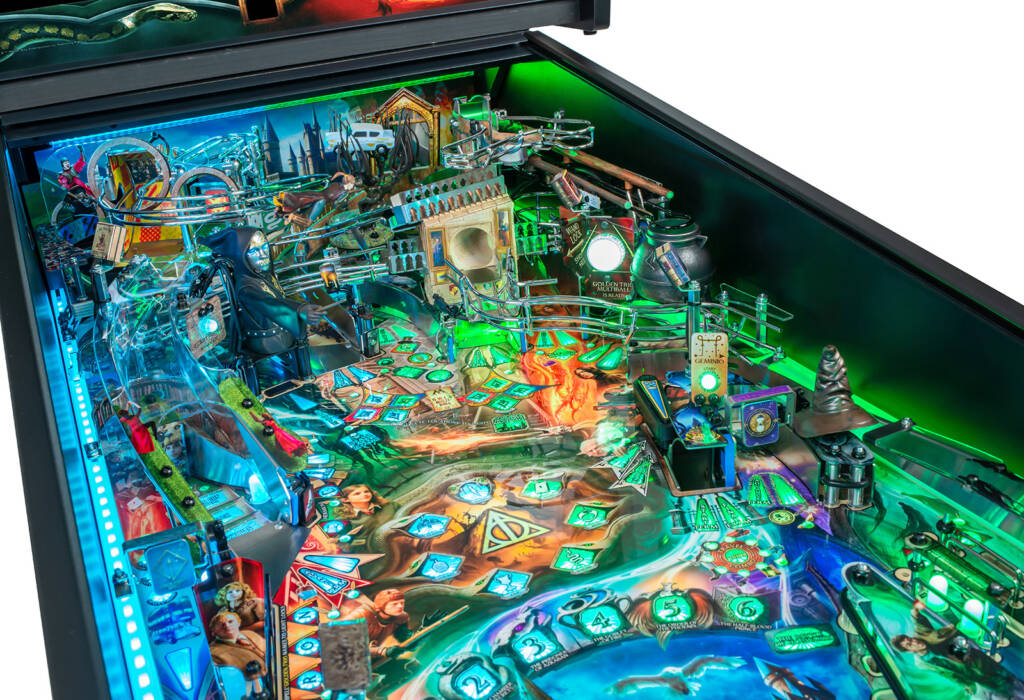 A wider view of the playfield