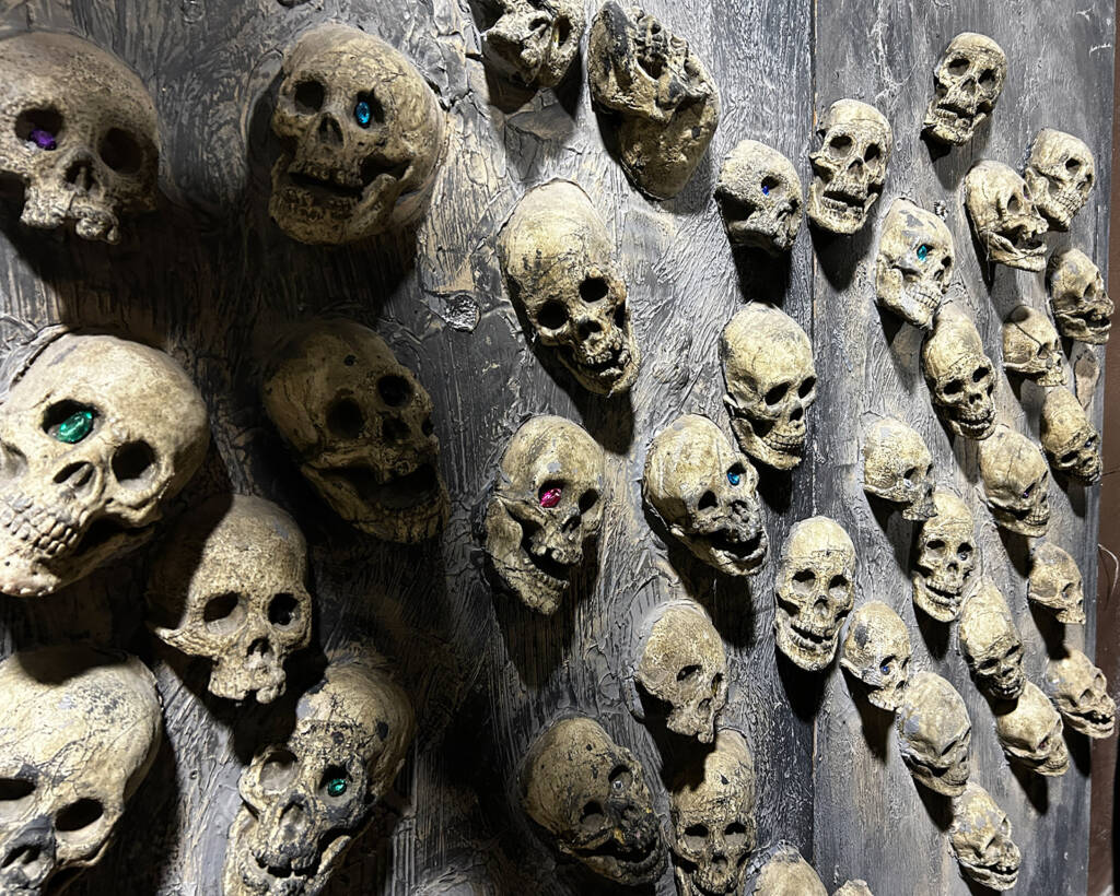 Bejewelled or just watchful eyes?