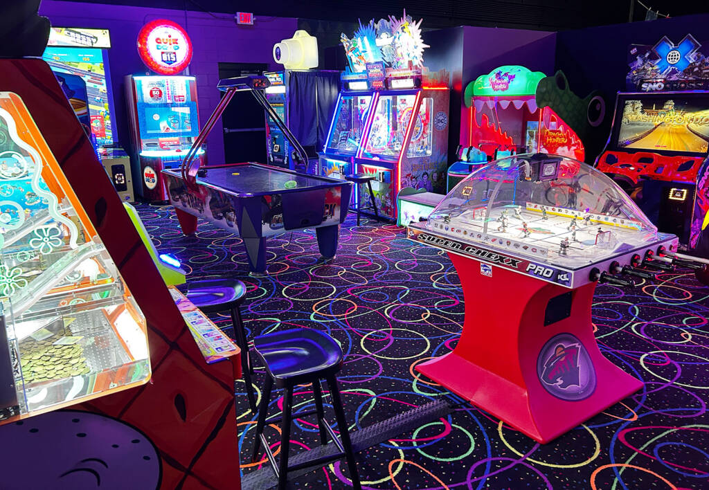 More games in the arcade