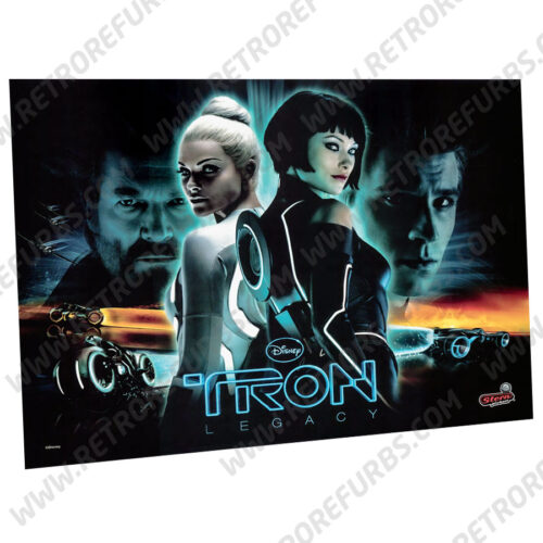 Tron Legacy Girls Version Original Stern Pinball Translite Flipper Backglass