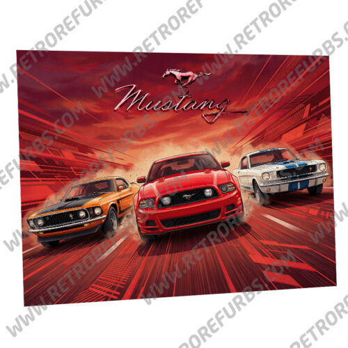 Mustang Pro Alternate Stern Pinball Translite Flipper Backglass