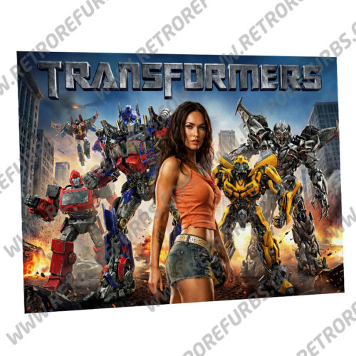 Transformers Megan Alternate Stern Pinball Translite Flipper Backglass