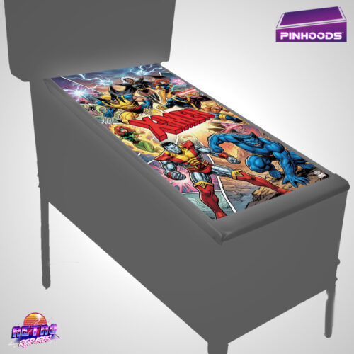 X-Men 2012 PinHoods pinball playfield glass cover and protector mat