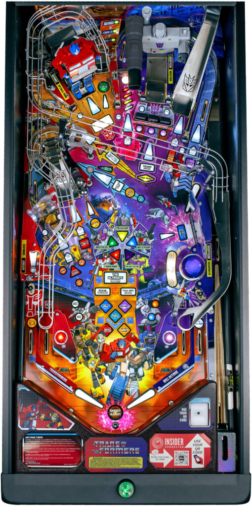 The Pro model's playfield