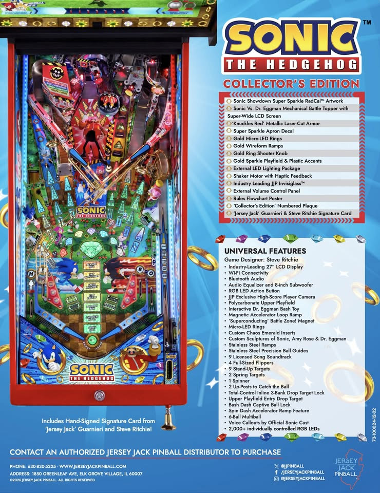 The Collector's Edition flyer